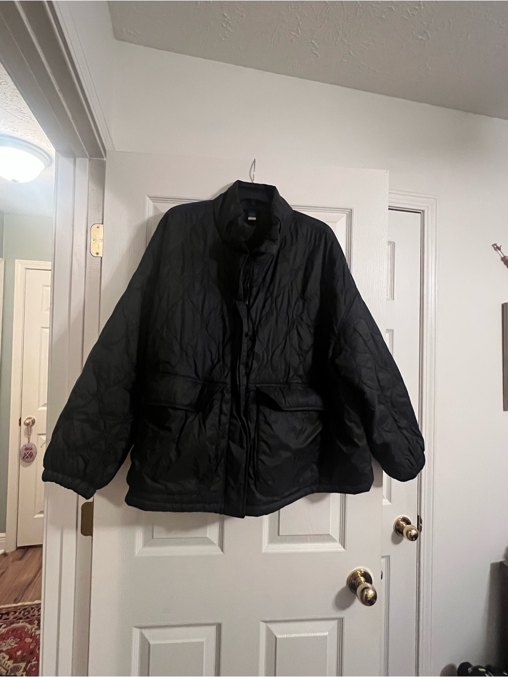 Old Navy Black Quilted Puffer Jacket
